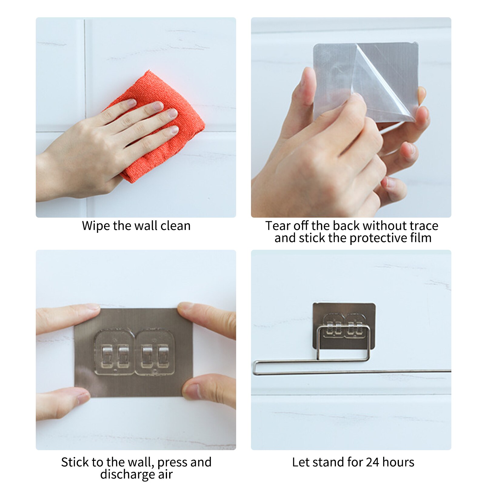 1/2pcs Hanging Toilet Paper Holder Roll Paper Holder Bathroom Towel Rack Stand Kitchen Stand Paper Rack Home Storage Racks