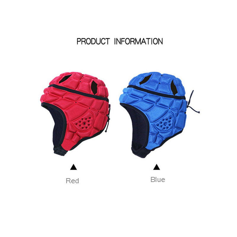 Kids Football Helmet - Soft Padded Headgear - Anti-Collision Head Protection for Young Players