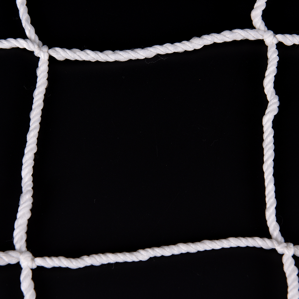 1 Pc Full Size Voetbal Doelpaal Net Voor Outdoor Sport Training Match Polypropyleen Materiaal Overlock-Edge Flexibele