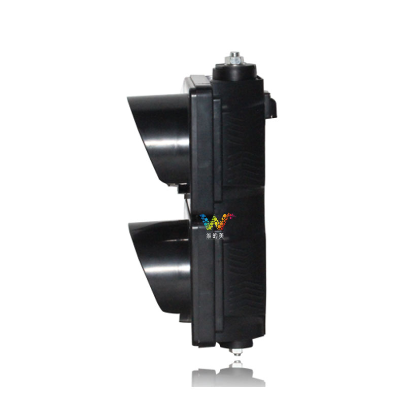 DC12V 100mm mini traffic signal led traffic light for school teaching and packing lots