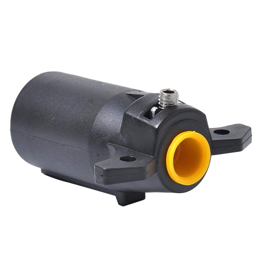 1X 7 Pin Plastic Trailer Socket Towing Truck Connector Electric Adapter Plug ORANGE