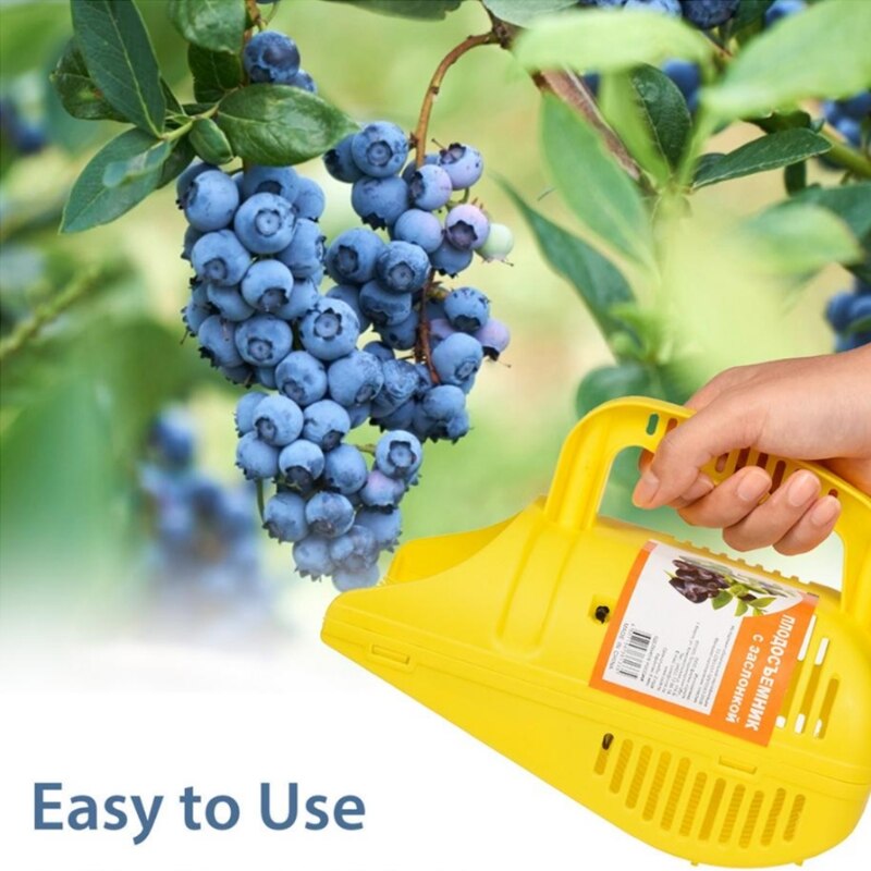 Indispensable Blue-berry Picking Tool Fruit Pic-ker with Plastic Comb-shaped Blue-berry Rake for Harvesting &amp
