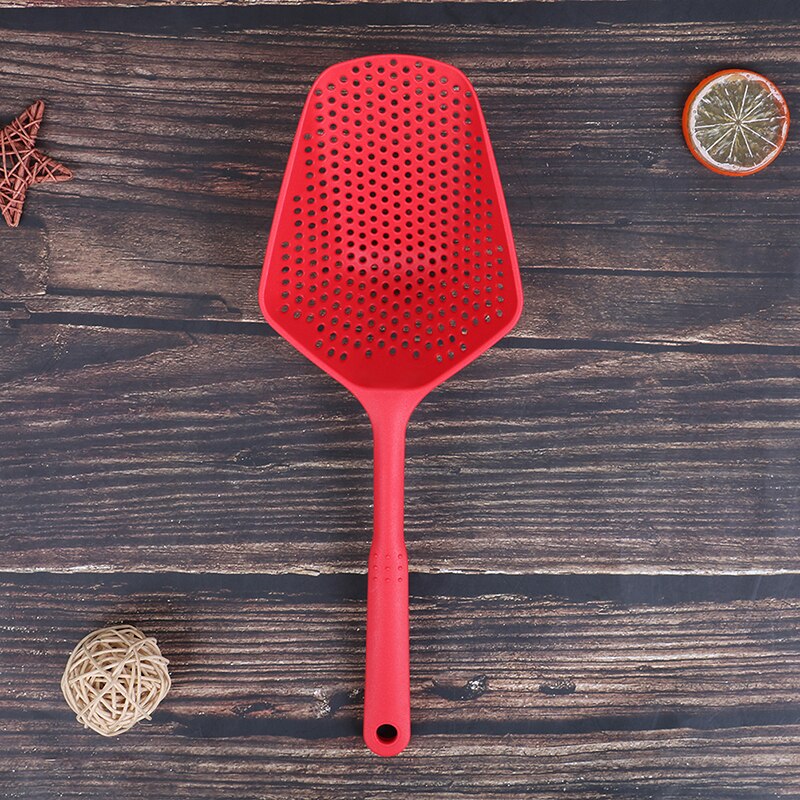 1 stuk groenten waterschep plastic zeefschep vergiet keukenaccessoires gadgets afgieten draagbaar kookgereedschap