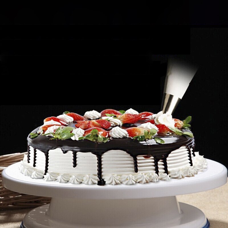 28 cm Turntable Cake Tray Cake Pastry Kit Rotating Cakes Cake Glaze