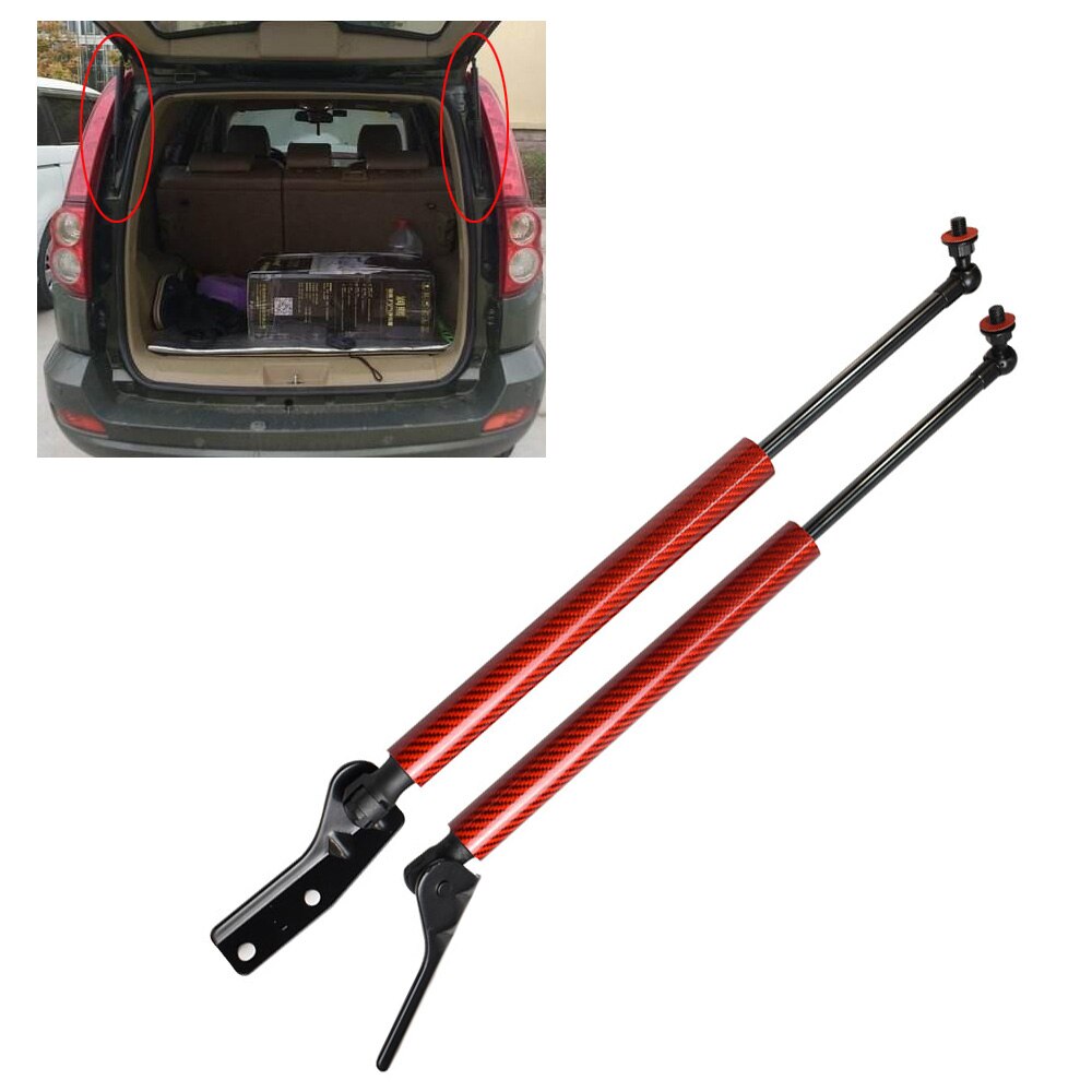 for Great Wall Haval/Hover H3 H5 X200 X240 2005 - Rear Tailgate Hatch Carbon Fiber Lift Support Gas Struts Spring damper