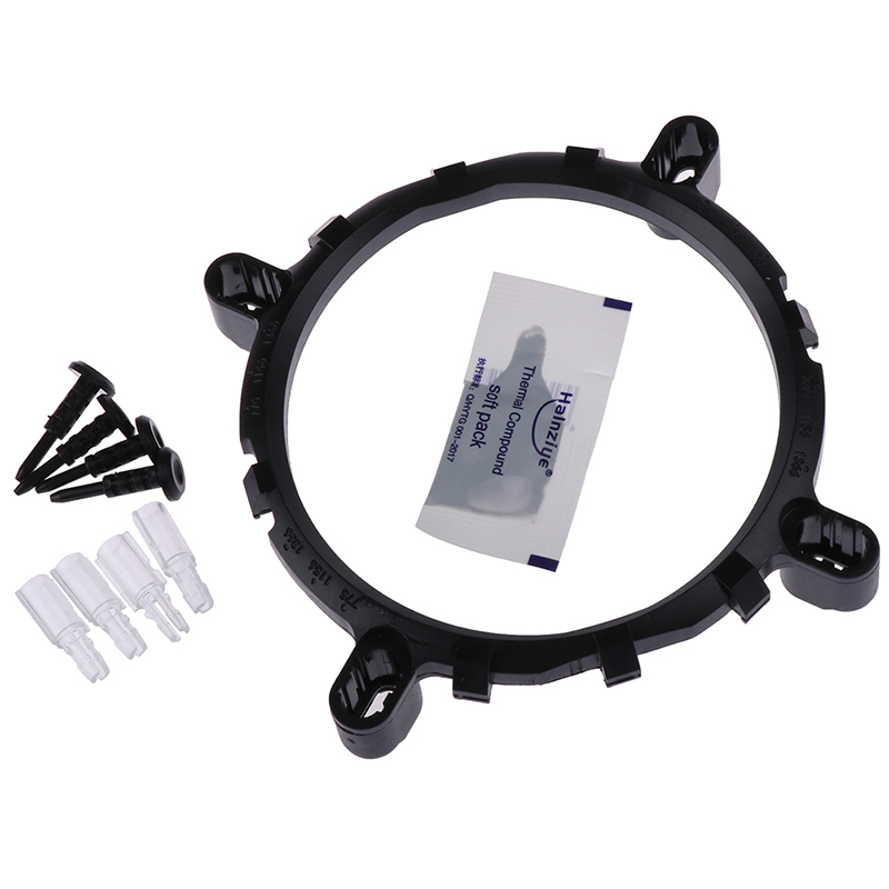 4 In 1 CPU Cooler Fan Bracket Base For 775 1366 1150 1155 1156 Computer Accessories Fan Cooler: Default Title