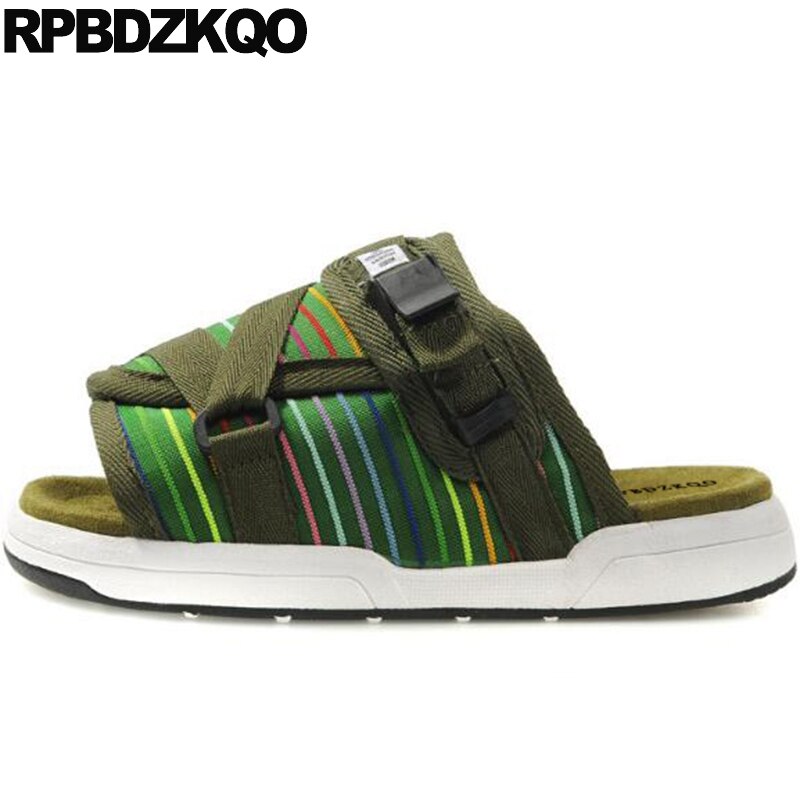 Stor størrelse sneakers sandaler rem sport sommer 45 udendørs slides grønne plus herre mesh sko store strand hjemmesko kendt mærke