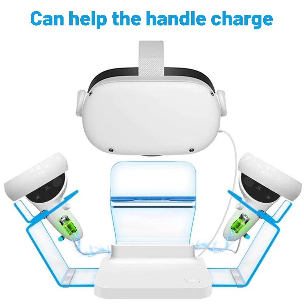 Voor Oculus Quest 2 Controllers Opladen Dock 7 Kle... – Vicedeal