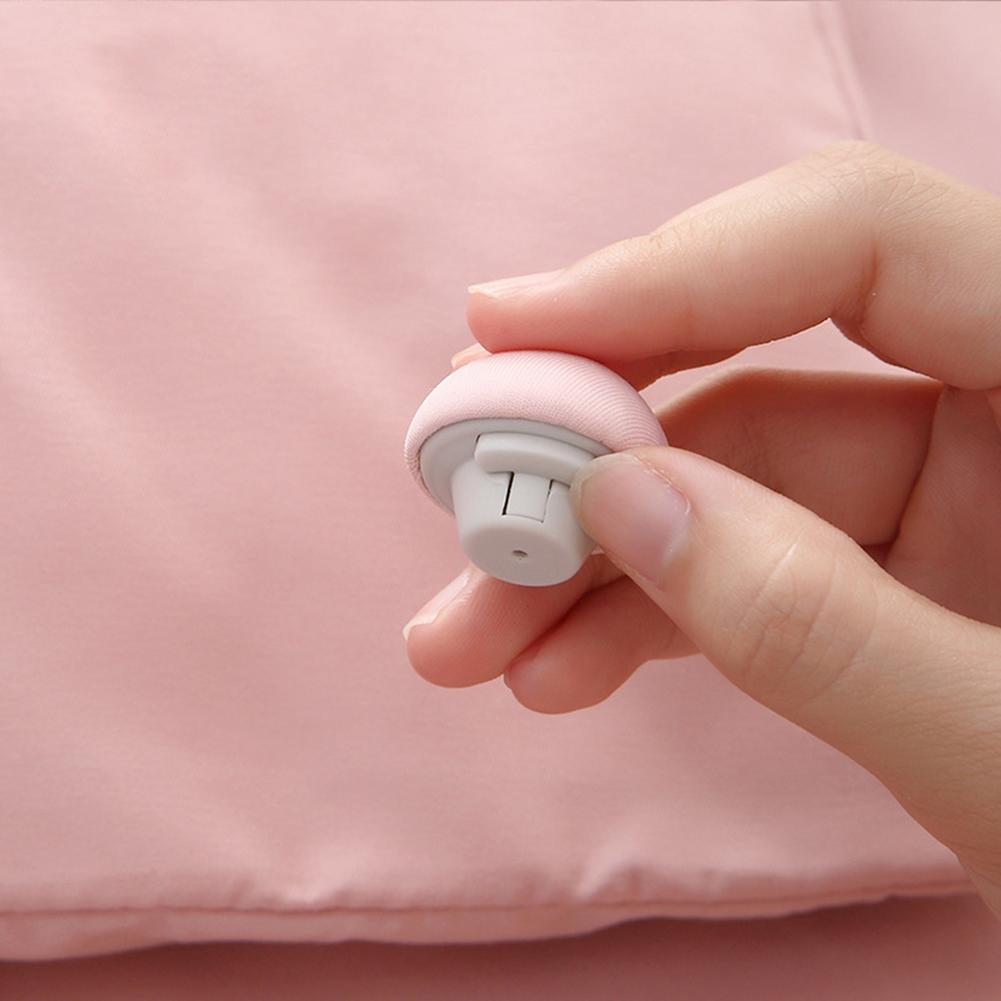 Duvet Cover Clips Mushroom Quilt Fixer Quilt Holder Non-slip Blanket Clip Lightweight Duvet Cover Clip For Comforter Pins Cu