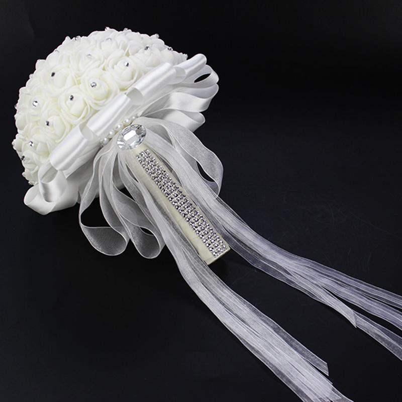 Bruid Bruiloft Boeket Levensechte Decoratieve Gesimuleerde Feestartikelen Perfectlifeoh Bruid Holding Bloemen Voor Bruid Bruiloft