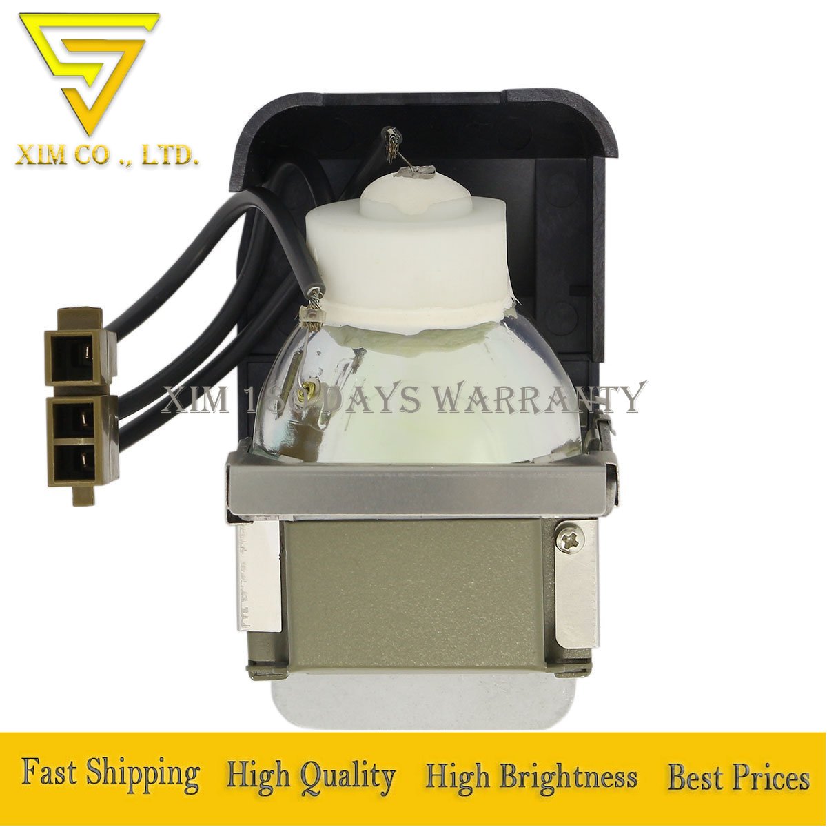5J.01201.001/5J01201001 Projector Replacement Lamp with Housing Work for BenQ MP510 GLH115 Projectors