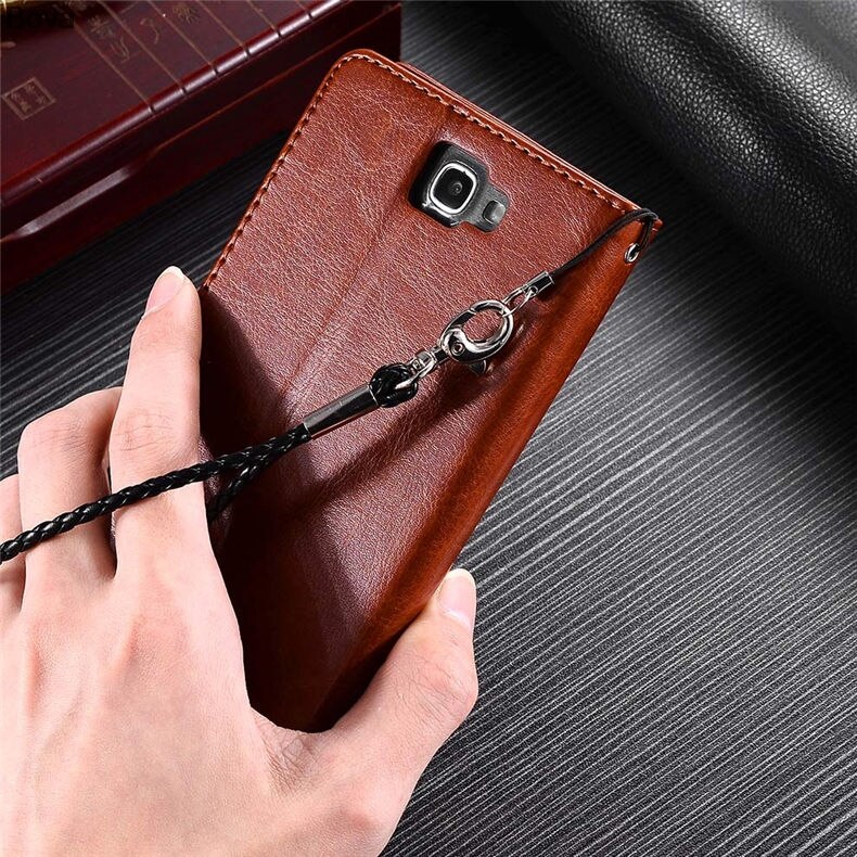 Note 2 card holder cover case for Samsung Galaxy Note 2 N7100 leather phone case ultra thin wallet flip cover Holster