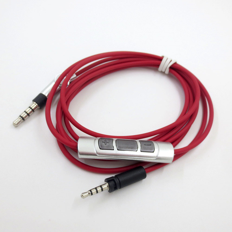 Hoofdtelefoon Accessoires 1.45m Audio Kabel Vervangen Voor Sennheiser Momentum 1.0 2.0 On-Ear Headset Bluetooth Snoer Met microfoon Remoter