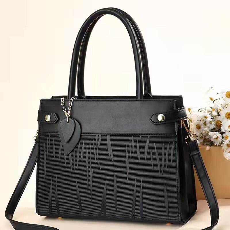 Western-style-tasche für damen; #39. s 2022 , schlichte schultertasche mit großem fassungsvermögen, strukturierte messenger bag, handtasche für damen