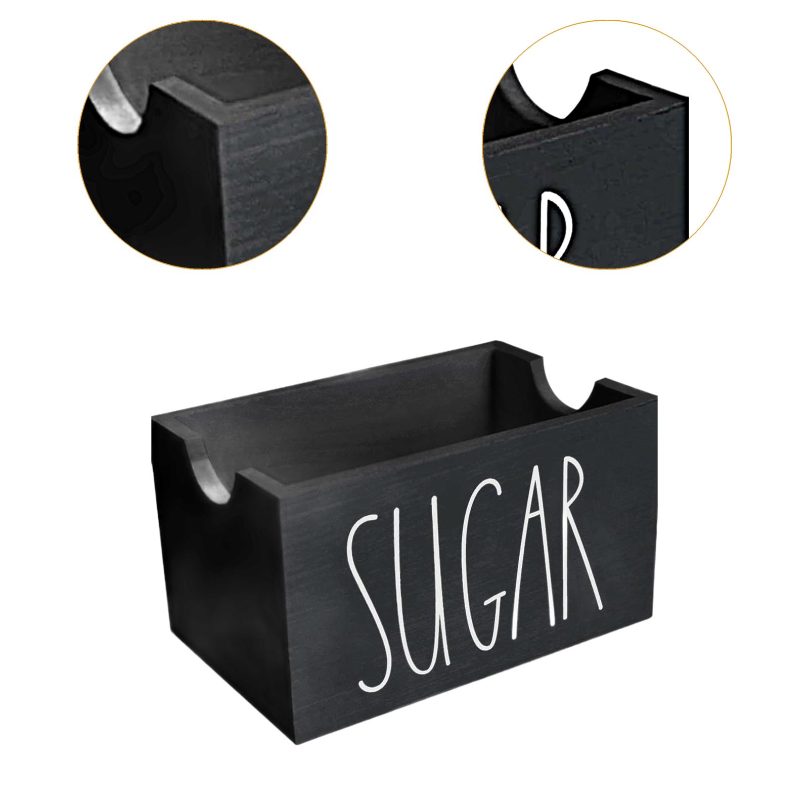 Drewniany pojemnik na cukier w saszetkach, pudełko robić przechowywania torebek herbaty, organizer na kapsułki robić kawy robić restauracji, hotelu, na ladę, robić baru kawowego.