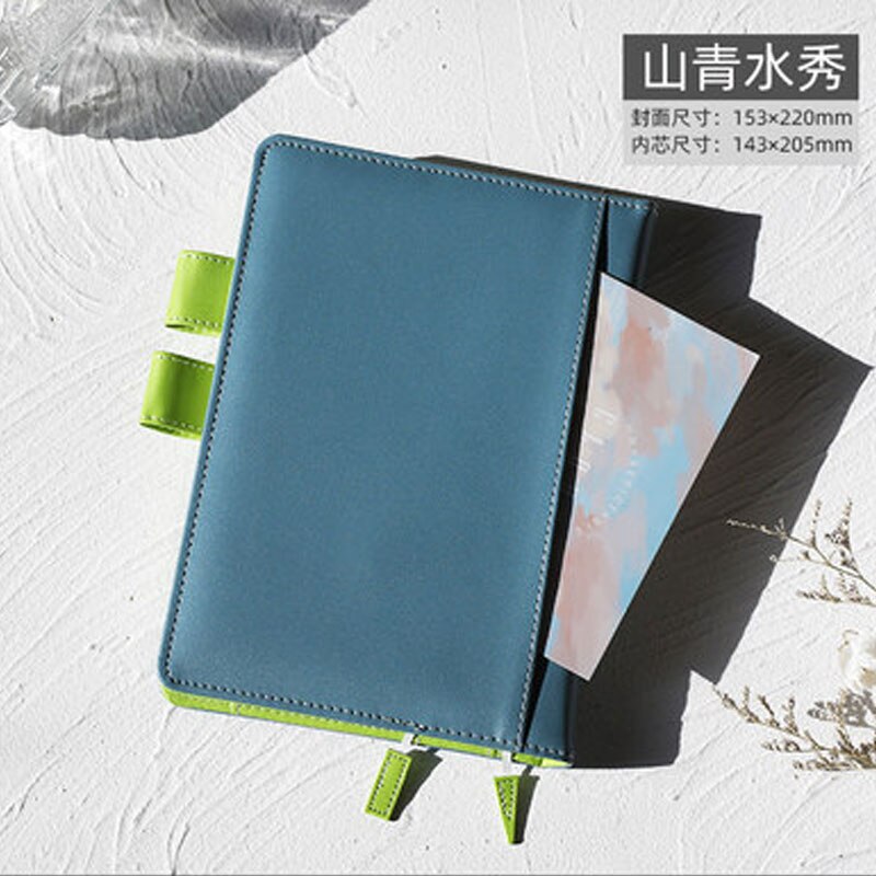 Japanese and Korean Stationery A5 Pink Planner Book PU Cover Art Notebook Shell Student Diary School Stationery: NO3 / A5 Cover