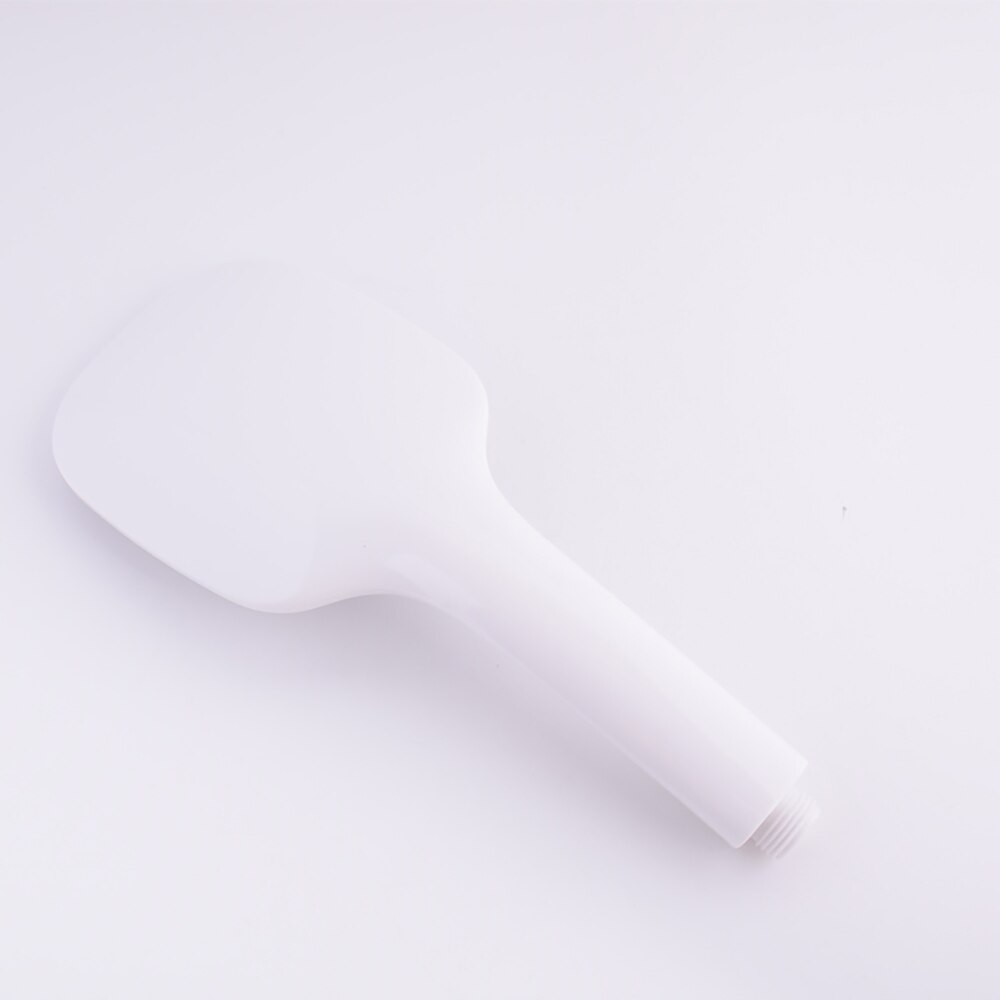 ABS Plastic Square Head Shower Hand Held Shower Head Gold Large Bathroom Shower Head