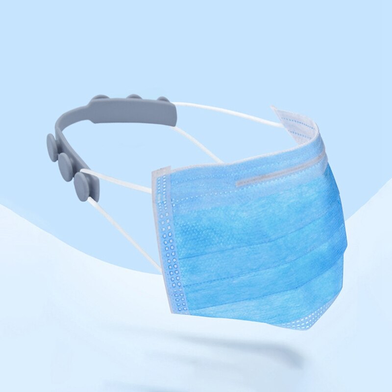 Anti-Unterhose Maske Ohr Griffe Einstellbare Haken Gesicht Masken Schnalle Weiche Kunststoff Schnalle Headwear Ohr Schutz flexibel Haken