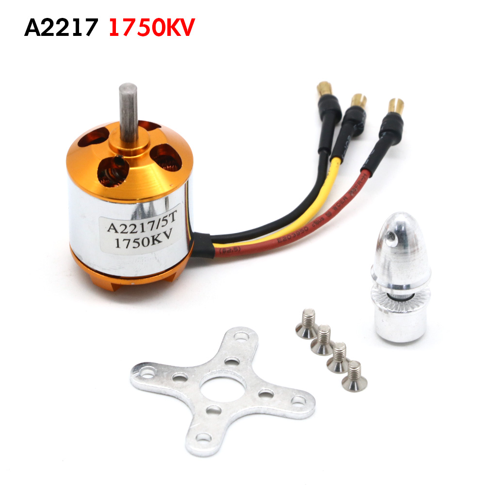XXD A2217 2217 950KV 1250KV 1500KV 2300KV Outrunner Brushless Motor For RC Airplane Aircraft Plane Quadrocopter Multi-copter: PURPLE