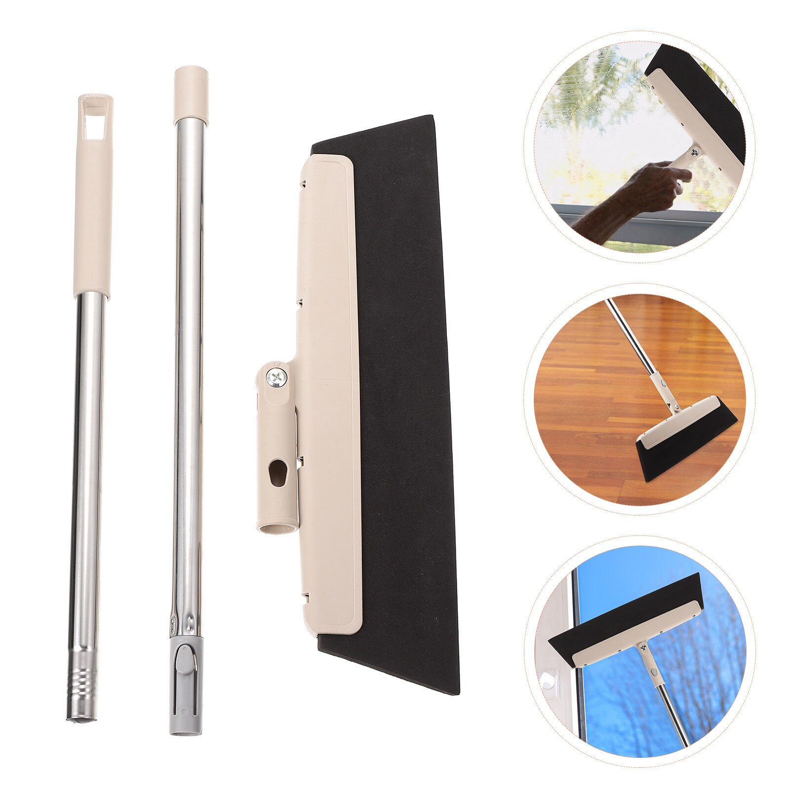 Wiper Floor Cleaner Window Wiper Portable Floor Wiper Cleaning Wiper for Home Bathroom Indoor Office