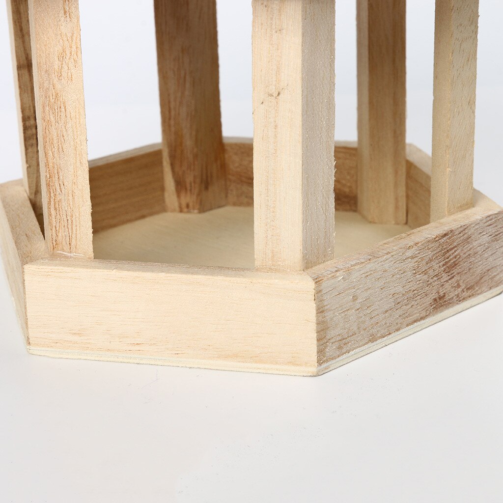 Wooden Bird Nest Hanging Bird House Natural Wooden Bird Cage Resting Place Wall-Mounted Outdoor Birdhouse Wooden Box