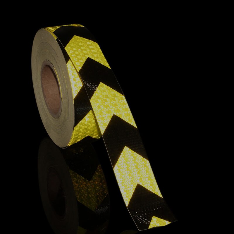 50mmx20m Reflective Tape Conspicuity Tape for Truck: flu-black