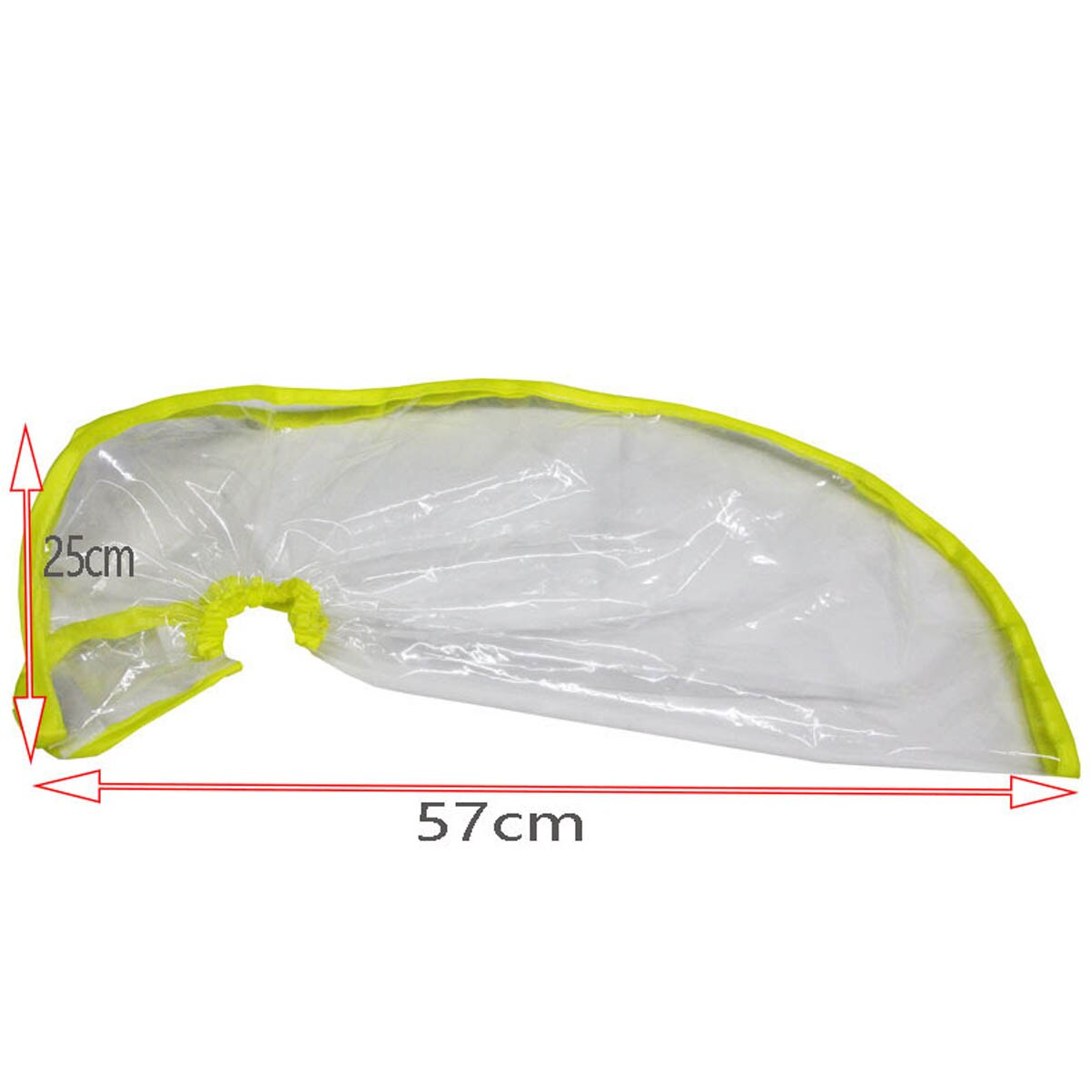 Hair Shampoo Funnel Transparent Plastic Baked Oil Hair Care Hood for Home Hair Salon