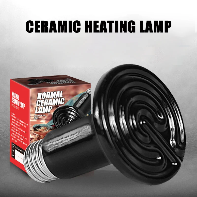 1 Pack Nomo Reptiel Huisdier Matte Ver Infrarood Keramische Warmtelamp E27 Kleine Mini Warmtelamp 220 V 110 V 25 W 50 W 75 W 100 W