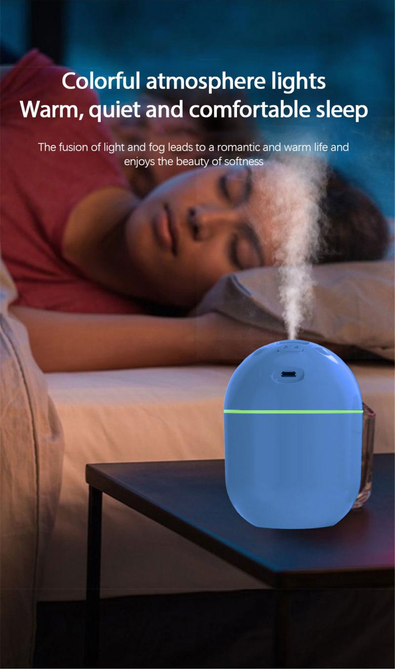 Portable Usb Air Humidifier Diffuser Home Bedroom Humidifier Large Usb Capacity Small Portable Humidifier For Office