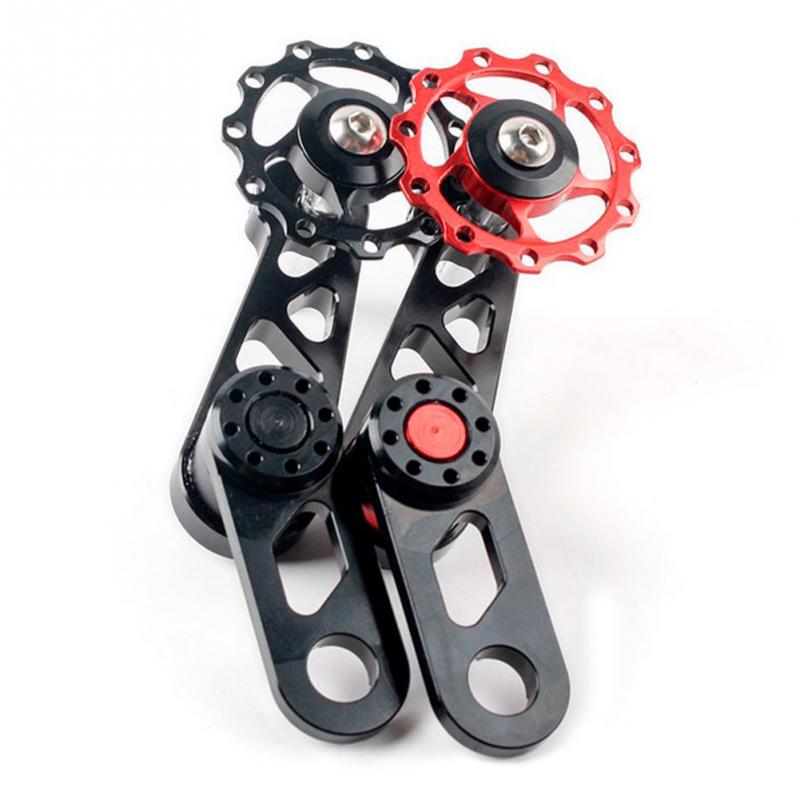 Aluminium Fietskettingspanner – Single Speed Converter Voor Racefiets, MTB, Vouwfiets – Veersysteem, Lichtgewicht En Eenvoudig Te Monteren