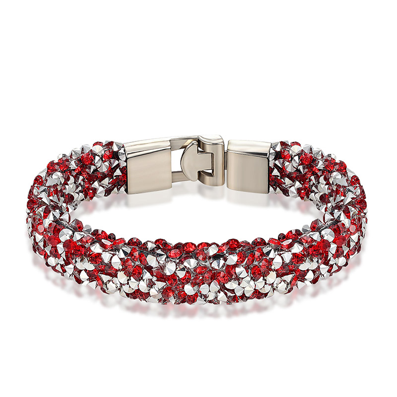 Janeyacy 10 Kleur Armband & Dames Armband Strass Armband Lady Charm Persoonlijkheid Pulsera mujer