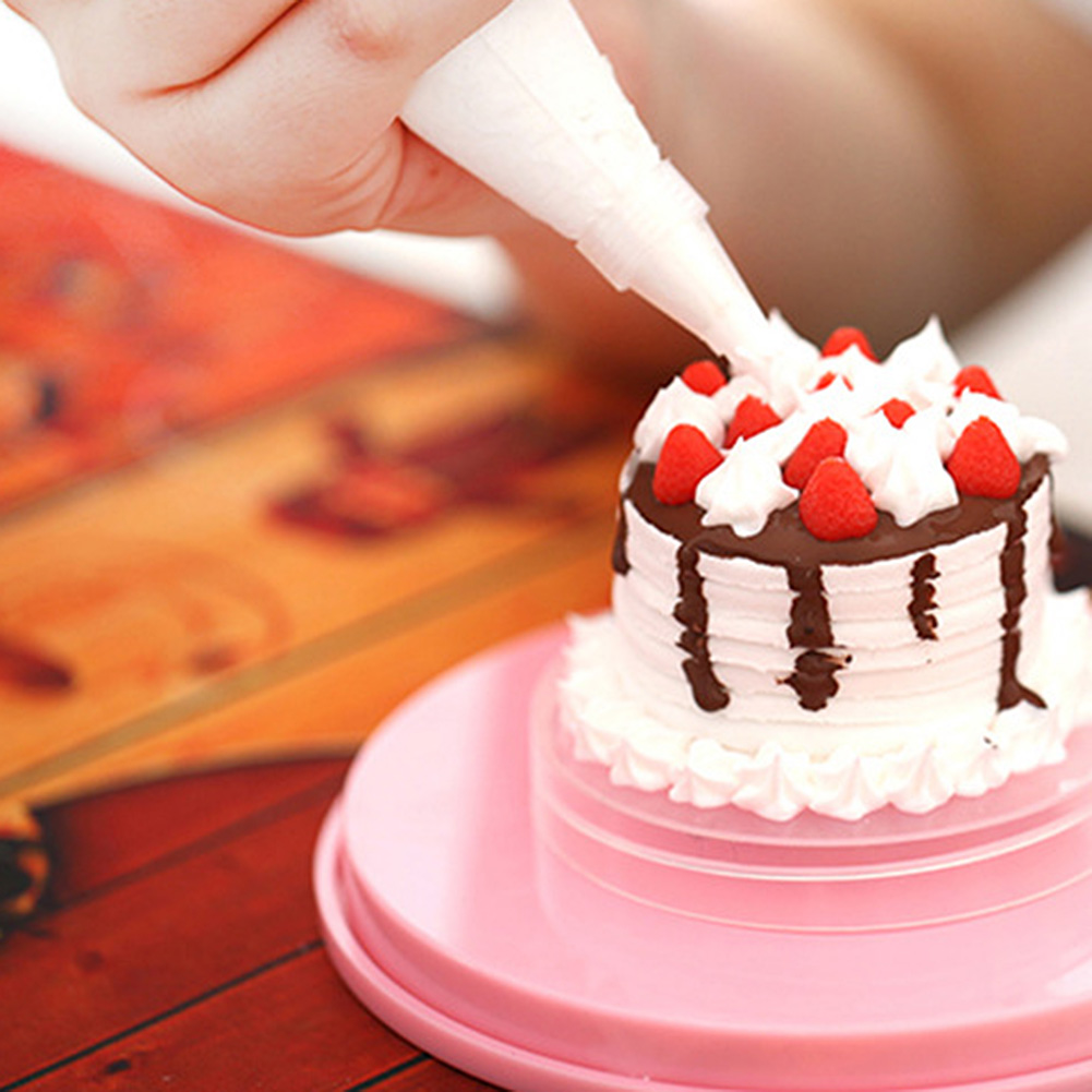 14cm DIY Rotating Cake Turntable Revolving Cake Decorating Stand Platform Cake Decorating Tool Cake Cookie Biscuits Decorating