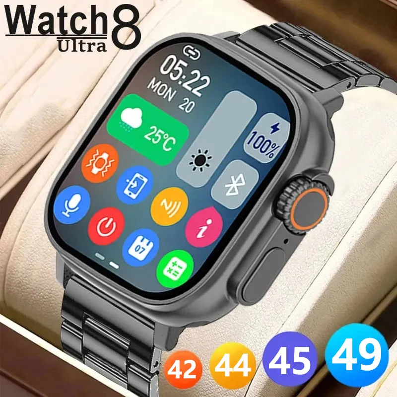Rem i rustfritt stål til apple watch-reim ultra 49mm 45mm 44mm 41mm 40mm metalllenke iwatch-serien  se 3/4/5/6/7/8- reim