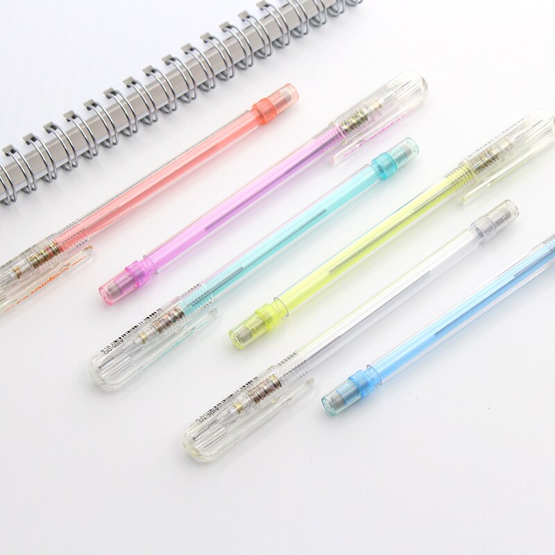 Pentel cap type pencil color transparent A105 pen 0.5 mm automatic activities