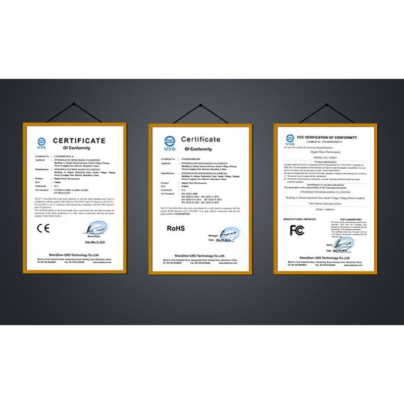 Instant Read Folding Digital Thermometer Probe Food Barbecue BBQ Meat Kitchen 37MB