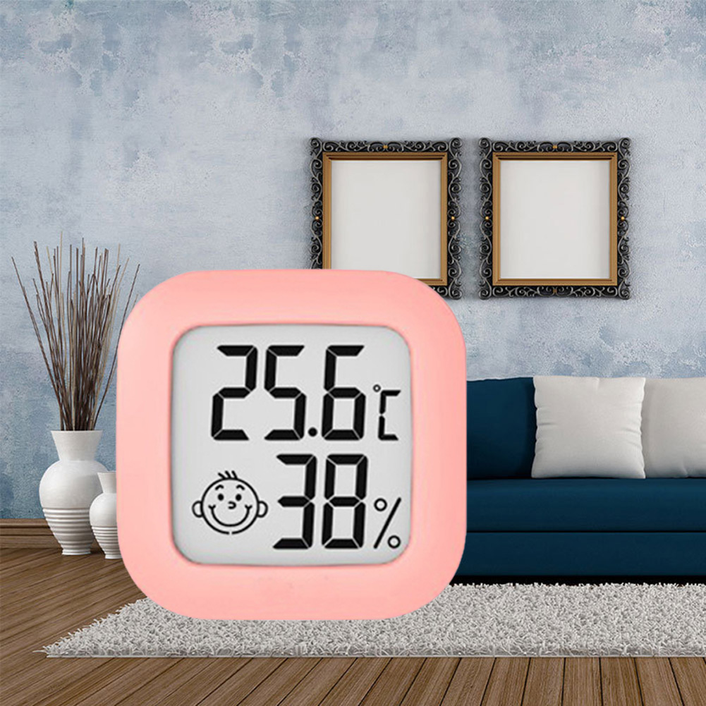 Air Humidity Meter Mini Indoor Thermometer LCD Digital Temperature Room Electronic Hygrometer Gauge Sensor Moisture Meter Home