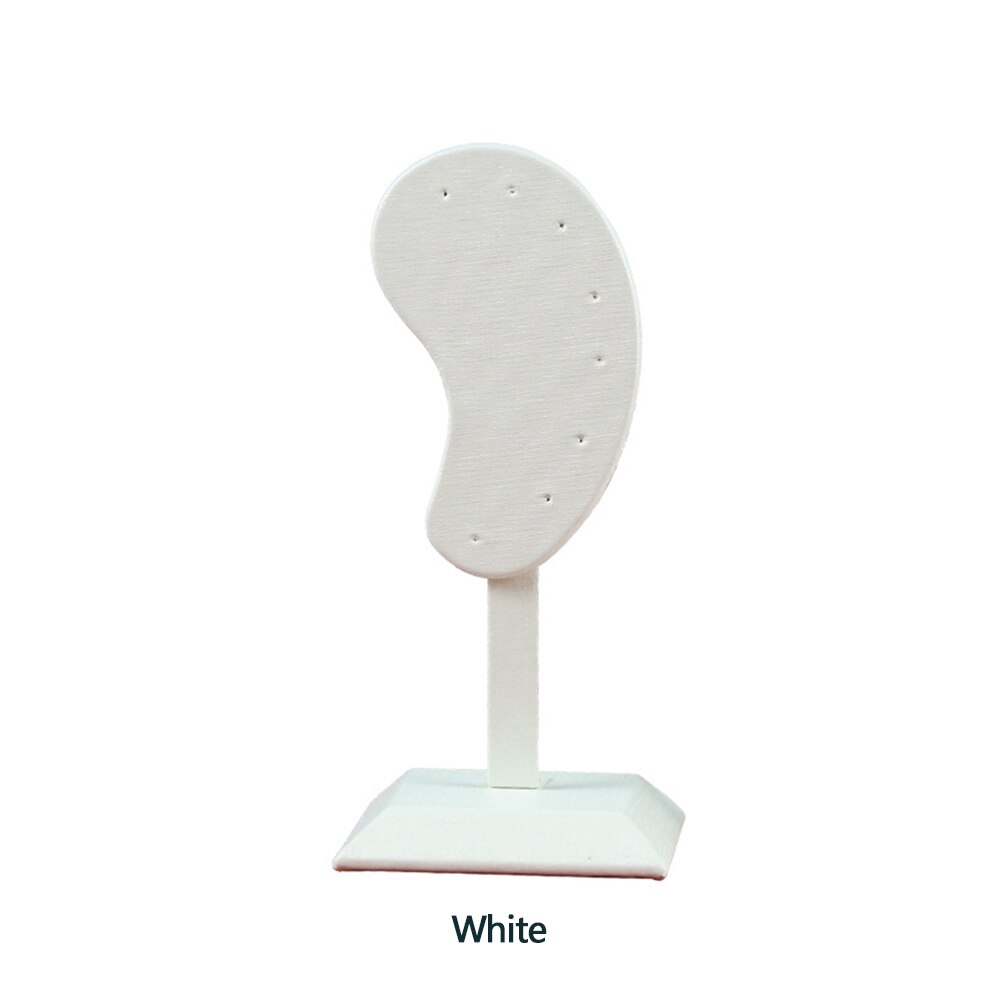 Øreringeholder hylde øre stil sjove øreringe stud opbevaringsstativ smykker butik display stand t-bar: 03