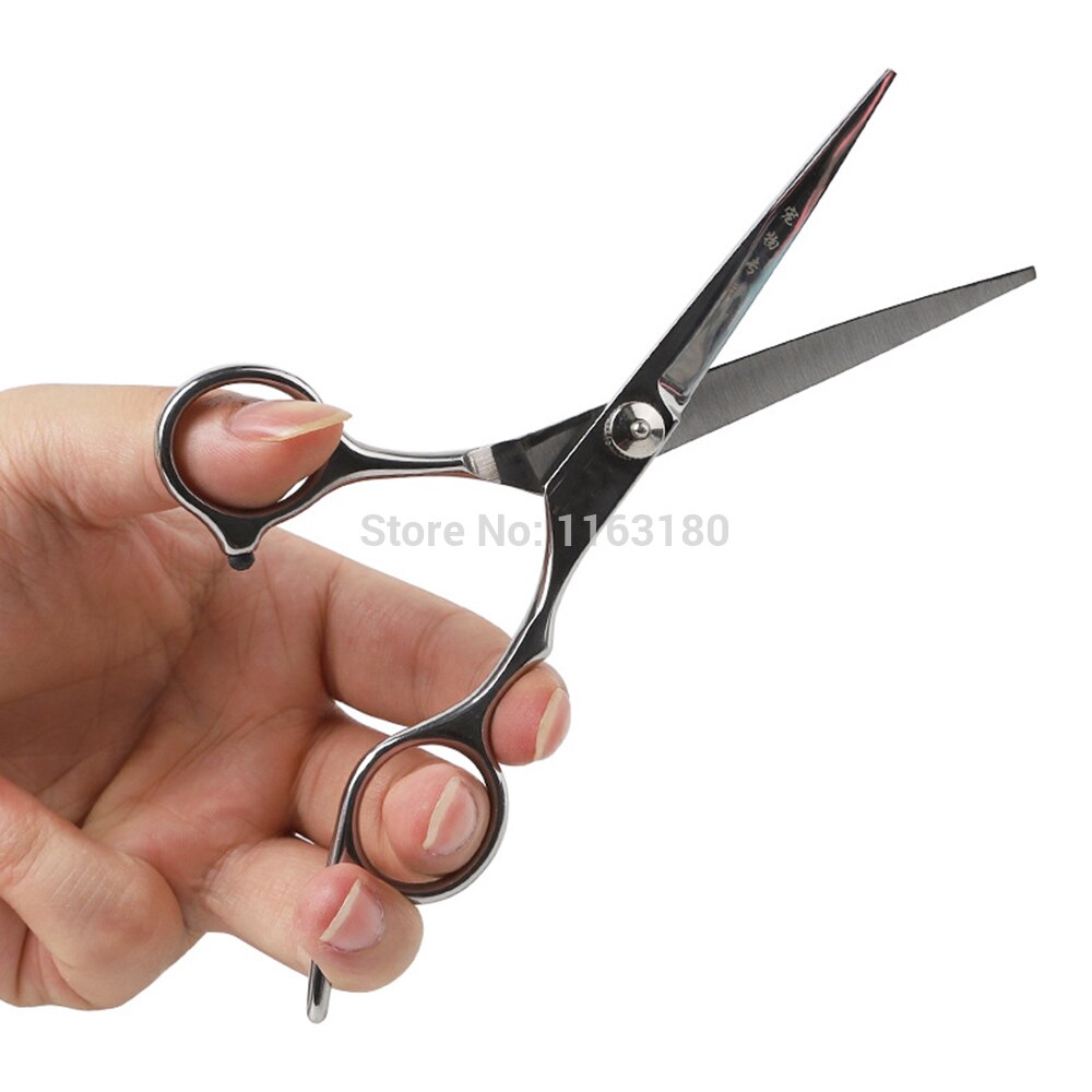 1set/lot Pet Cat Dog grooming cutting scissors Stainless Steel Groomer Shears Cutting Thinning Curved Scissors