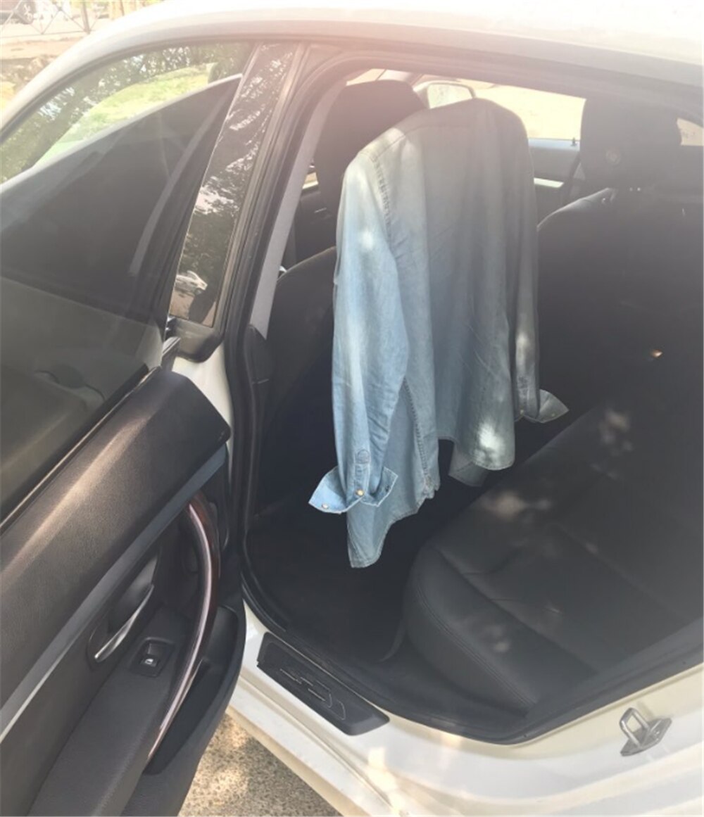 Auto sitz zurück PU edelstahl kleiderbüGel anzug Auto zubehör für Renault Megane Kadjar EZ-gehen Captur Arkana Zoe