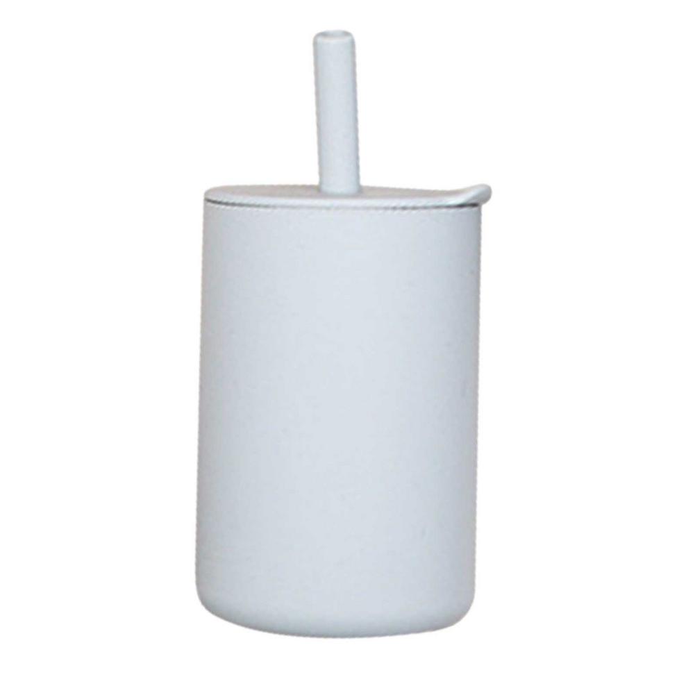 Vasos de silicona para bebé, sin BPA, almacenamiento portátil, envase de aperitivos, taza de alimentación para niños, juegos de tazas de aprendizaje a prueba de fugas: R