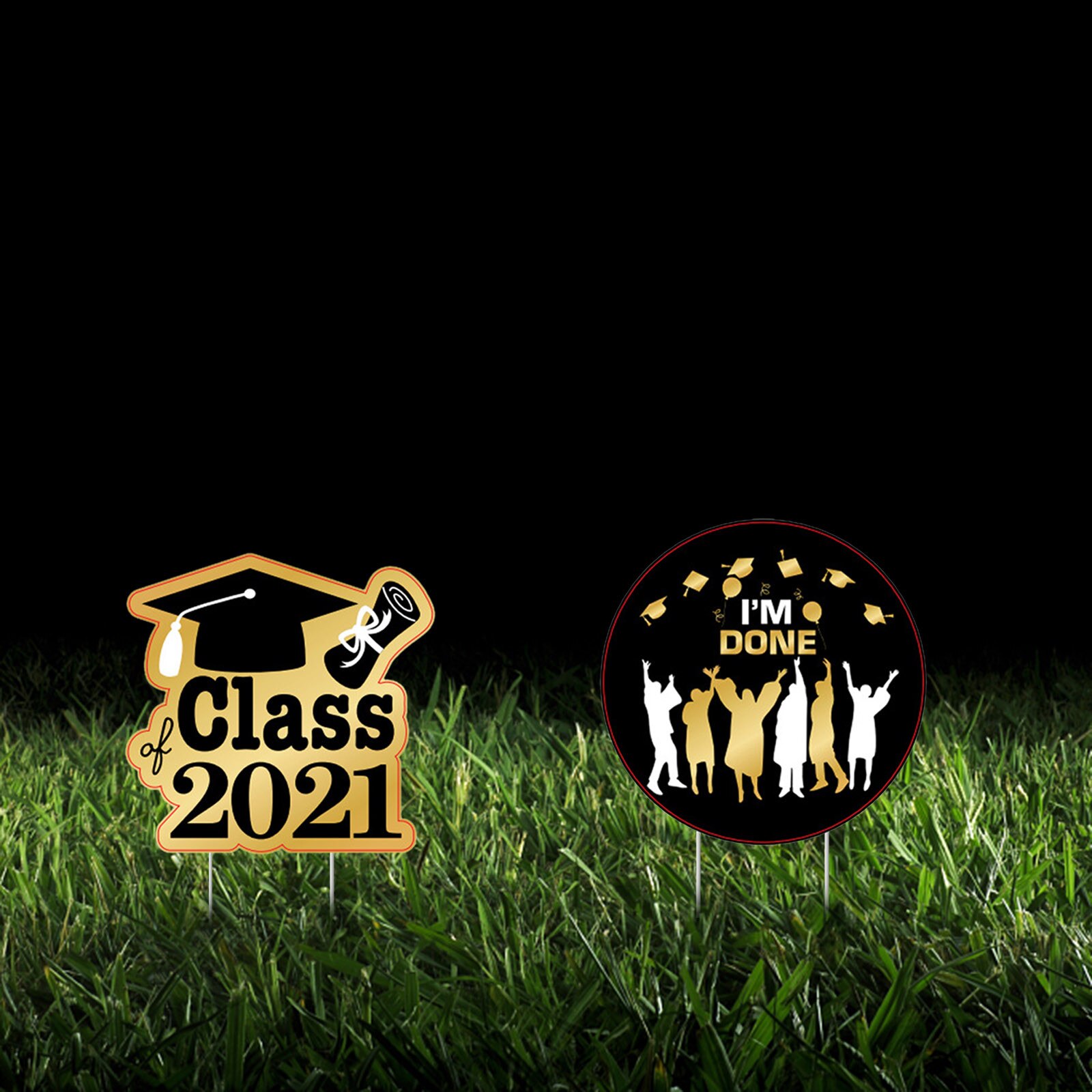 Graduation Season Outdoor Decoration Products Waterproof Garden Insert Signs Garden Insert Signs Garden PartyHome Decor