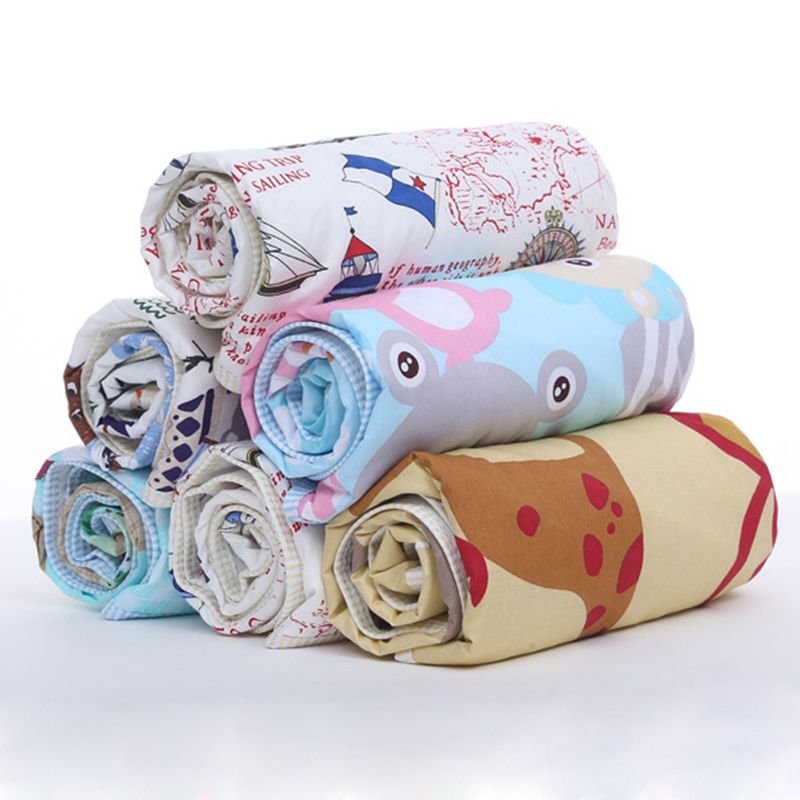 Baby Baby Waterdicht Vel Urine Changing Pads Cartoon Herbruikbare Baby Beddengoed Aankleedkussens
