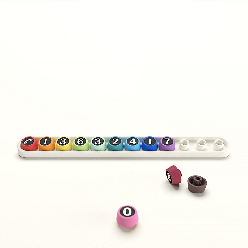 Temporary parking card Mobile phone number card Interior decoration Automobile Berth personality Car parking card: A style