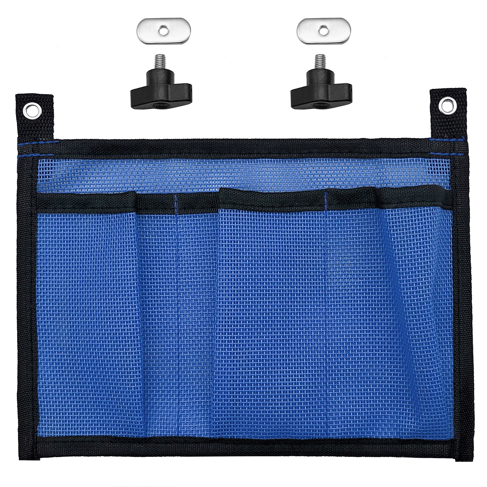 Kayak Mesh Storage Side Pouch Boat Fishing Holder Bag Canoe Mesh Bag Beer Can Hanger Bag for Boat Dinghy