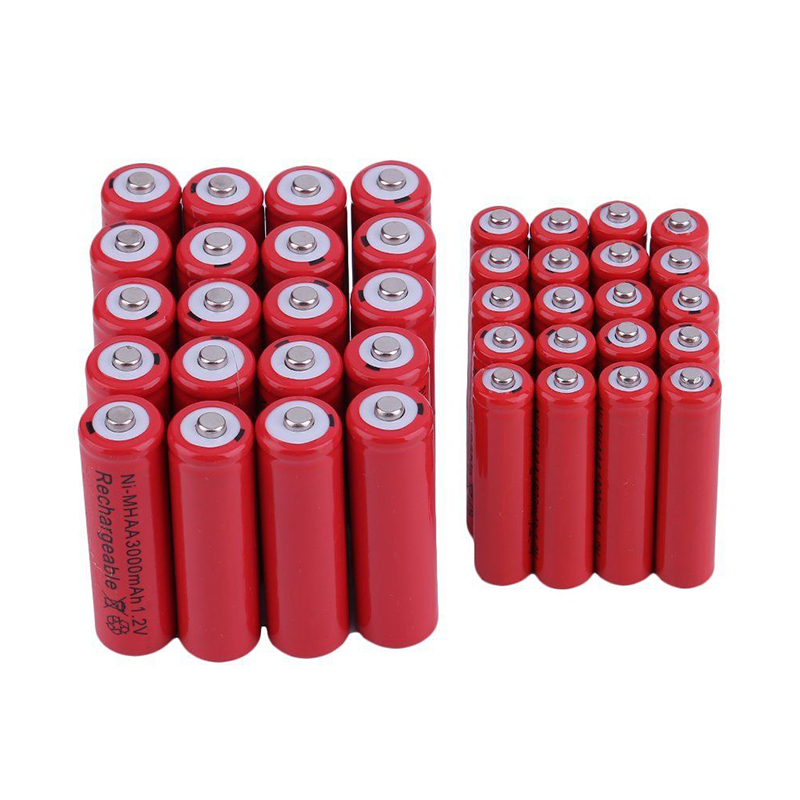 GTF 1.2 V 3000 mAh AA batterij Of 1800 mAh AAA 1.2 V Ni-Mh oplaadbare batterij voor Speelgoed afstandsbediening oplaadbare Batterijen