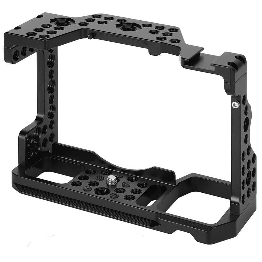 Macchina Fotografica di alta Qualità Gabbia In Lega di Alluminio di Protezione Borsette con Fredda Shoe Mount Fit per Sony A9/A73/A7R3/A7M3