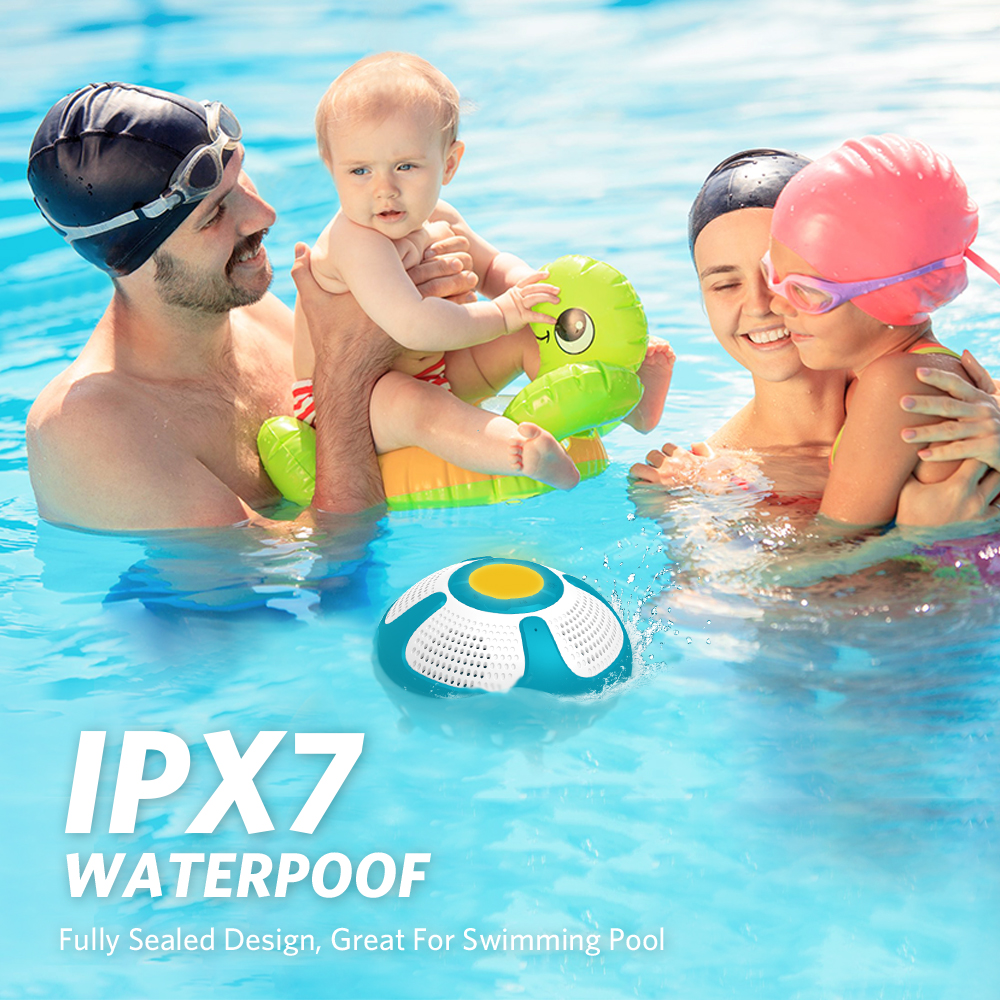 COWIN Smile IPX7 Waterproof Portable Bluetooth Speaker Bluetooth 5.0 Wireless Speakers Outdoor Loudspeaker Subwoofer