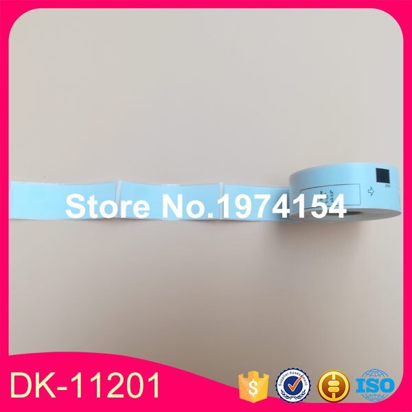 Ersatzetikett Rolle Weiß Alternative Etiketten Rolle Für Brother DK-11201 – Endlos Label, Office Plus Serie, Mit Verbesserter Farbresonanz Brother DK-11201 Etiketten
