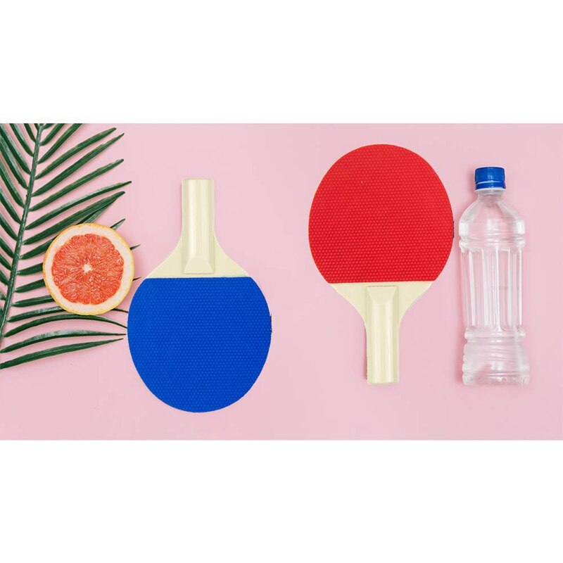 Tischtennis Spielen Set, Professionelle Tisch Tennis Schläger Set, Mini Ping Pong Spiel Bälle, ideal für Anfänger und Kinder