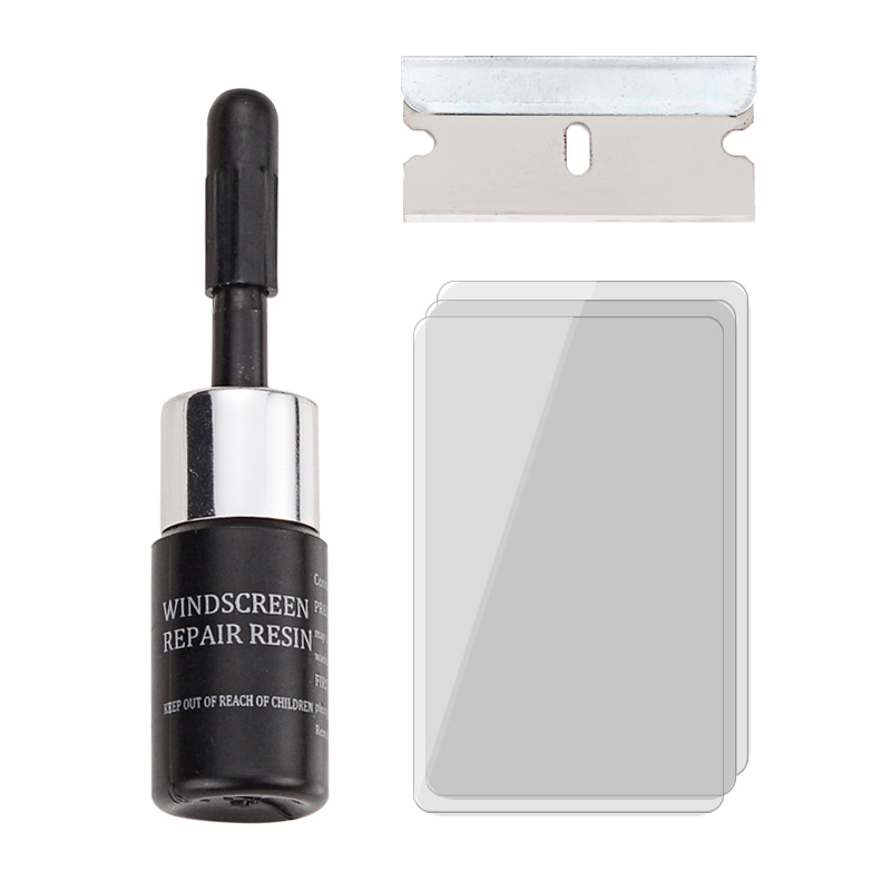 Kit de resina de reparación de vidrio para parabrisas de coche, herramienta de reparación de ventana de vehículo para reparación de F-Best